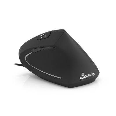 MediaRange MROS230 - Vertikale Maus - ergonomisch