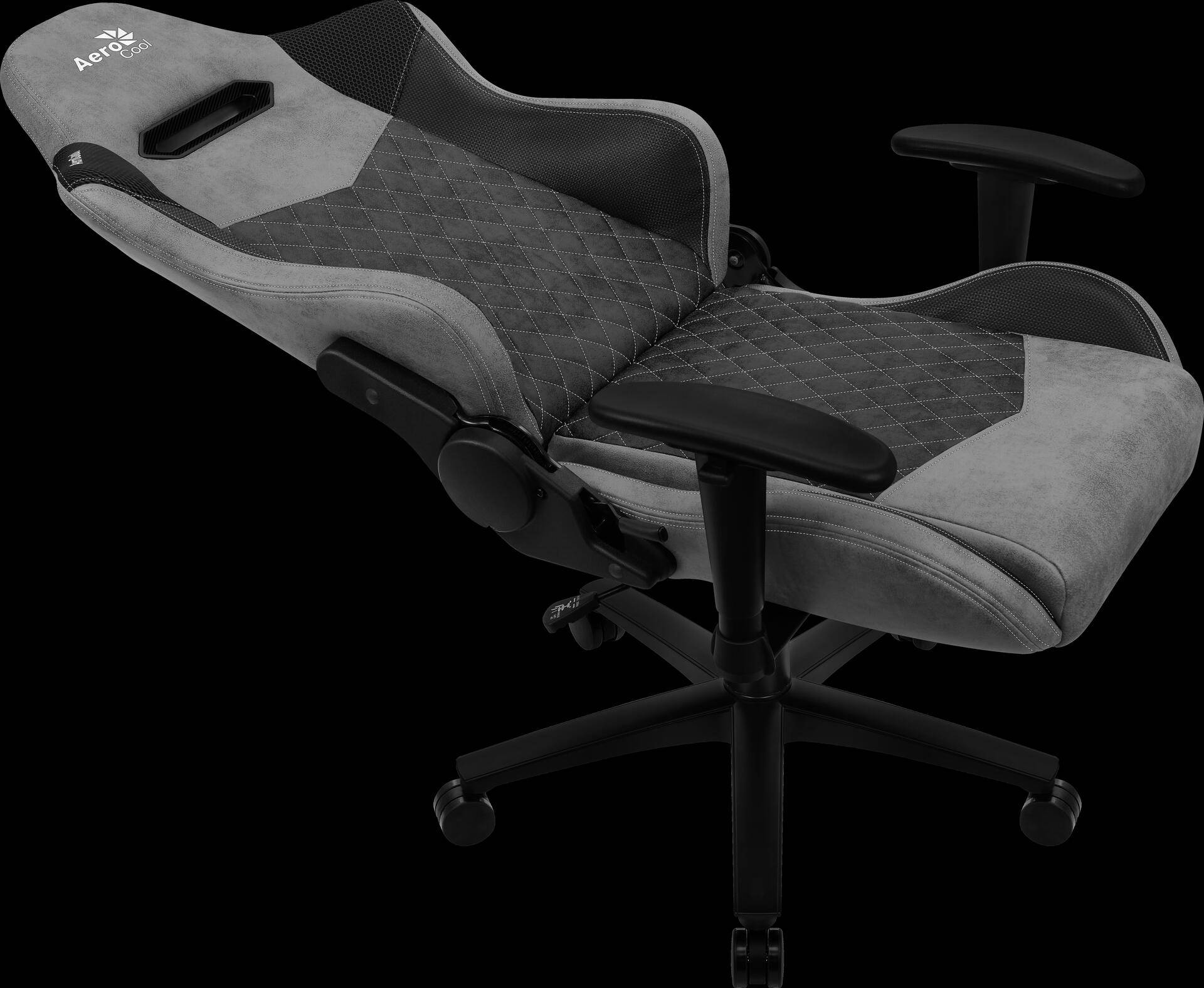 Aerocool DUKE AeroSuede Universal-Gamingstuhl Schwarz