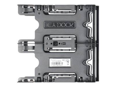 ICY DOCK Flex-Fit Quattro MB344SP - Gehäuse für Speicherlaufwerke - 2.5"" (6.4 cm)