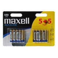 Maxell LR03 - Batterie 10 x AAA - Alkalisch