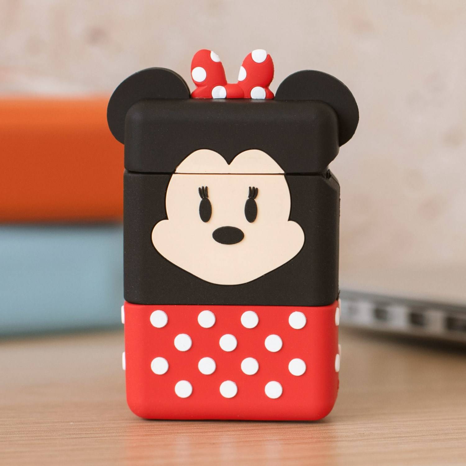 Thumbs Up PowerSquad ""Minnie Mouse"", 0,6 m, USB A, USB C/Micro-USB B/Lightning, Schwarz, Rot