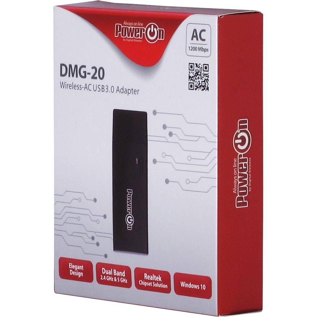 Inter-Tech DMG-20 - Netzwerkadapter - USB 3.0