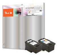 Peach Multi Pack - 2er-Pack - Schwarz, Farbe (Cyan, Magenta, Gelb)