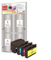 Peach Spar Pack - 4er-Pack - XL-Kapazität - Schwarz, Gelb, Cyan, Magenta