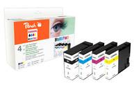 Peach Combi-Pack C2500XL - 4er-Pack - Schwarz, Gelb, Cyan, Magenta