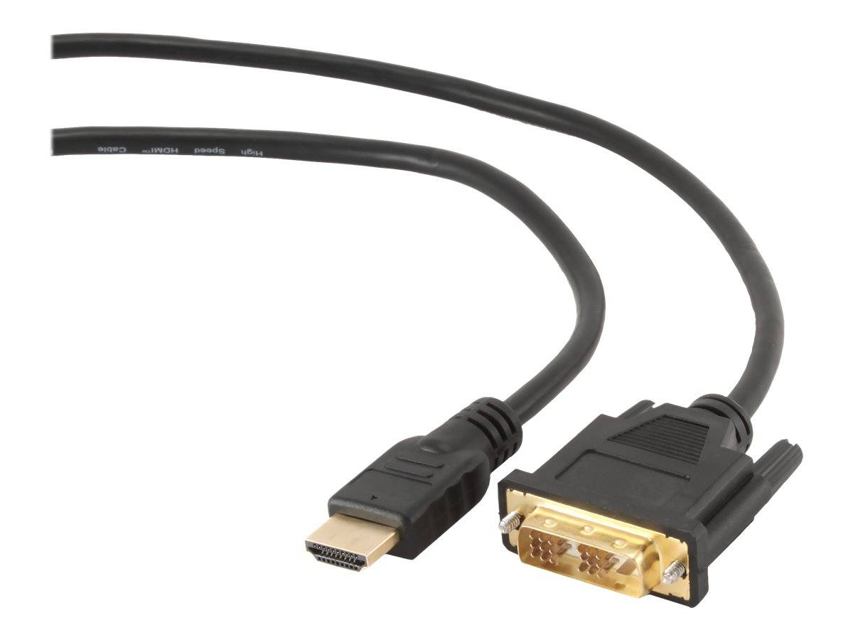 GEMBIRD - Cablexpert - Adapterkabel - DVI männlich zu HDMI männlich