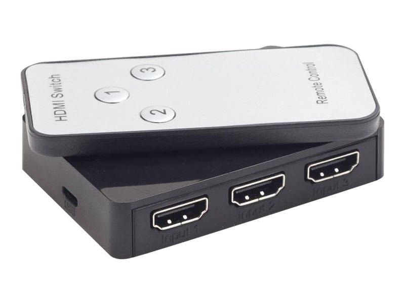 GEMBIRD - Cablexpert DSW-HDMI-34 - Video/Audio-Schalter