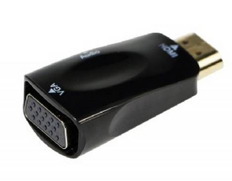 Cablexpert - Videokonverter - HDMI - VGA - Schwarz