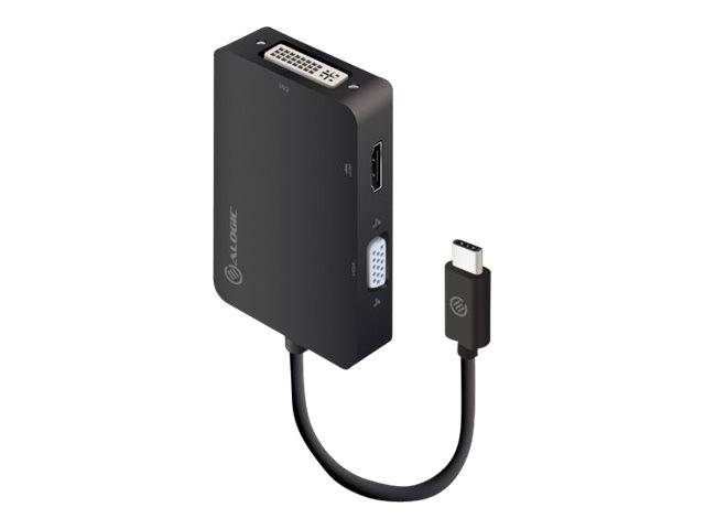 Alogic Premium Series - Videoadapter - 24 pin USB-C männlich zu 15 pin D-Sub (DB-15)