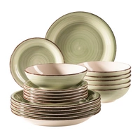 Mäser 931876 Tafelservice Lumaca für 6 Personen, Steinzeug, olivegrün (1 Set, 18-teilig) Mäser 931876 Tafelservice Lumaca für 6 Personen, Steinzeug, olivegrün (1 Set, 18-teilig)