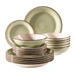 Mäser 931876 Tafelservice Lumaca für 6 Personen, Steinzeug, olivegrün (1 Set, 18-teilig) Mäser 931876 Tafelservice Lumaca für 6 Personen, Steinzeug, olivegrün (1 Set, 18-teilig)
