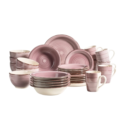 Mäser 931880 Kombiservice Lumaca für 6 Personen, Steinzeug (1 Set, 30-teilig) Mäser 931880 Kombiservice Lumaca für 6 Personen, Steinzeug (1 Set, 30-teilig)
