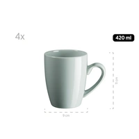 Mäser 931913 Kombiservice Pastell Selection für 4 Personen, Steinzeug (1 Set, 16-teilig) Mäser 931913 Kombiservice Pastell Selection für 4 Personen, Steinzeug (1 Set, 16-teilig)