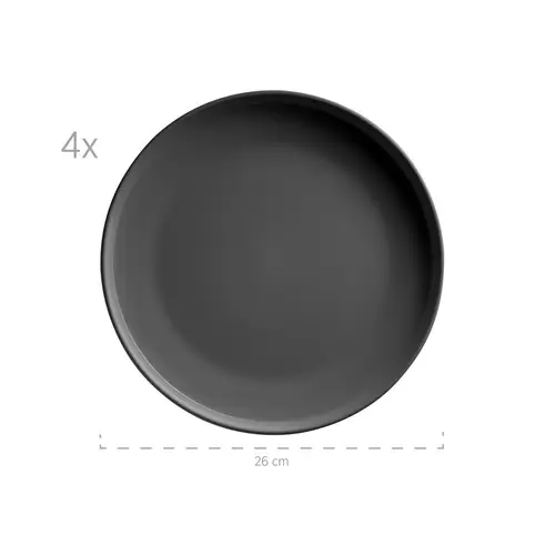 Mäser 931960 Kombiservice Alenia für 4 Personen, Steinzeug, grau (1 Set, 16-teilig) Mäser 931960 Kombiservice Alenia für 4 Personen, Steinzeug, grau (1 Set, 16-teilig)