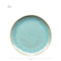 Mäser 931975 Kombiservice Frozen für 4 Personen, Steinzeug, grün (1 Set, 16-teilig) Mäser 931975 Kombiservice Frozen für 4 Personen, Steinzeug, grün (1 Set, 16-teilig)