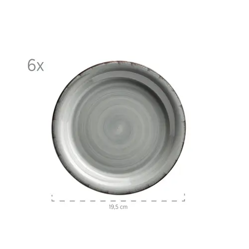 Mäser 931875 Tafelservice Lumaca für 6 Personen, Steinzeug, blau (1 Set, 18-teilig) Mäser 931875 Tafelservice Lumaca für 6 Personen, Steinzeug, blau (1 Set, 18-teilig)