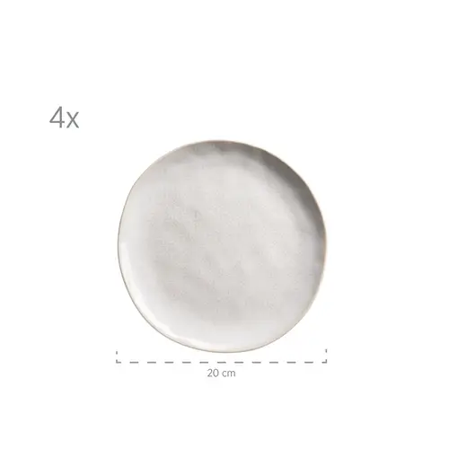 Mäser 931856 Kombiservice Frozen für 4 Personen, Steinzeug, weiß (1 Set, 16-teilig) Mäser 931856 Kombiservice Frozen für 4 Personen, Steinzeug, weiß (1 Set, 16-teilig)