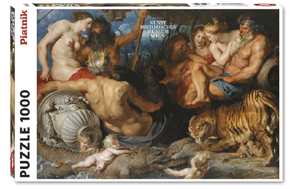Piatnik 5476 Peter Paul Rubens Die vier Flüsse des Paradieses um 1615 1000 Teile Puzzle