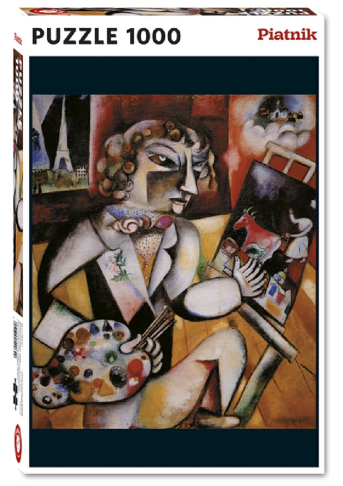 Piatnik 5496 Marc Chagall Selbstporträt mit sieben Fingern 1000 Teile Puzzle