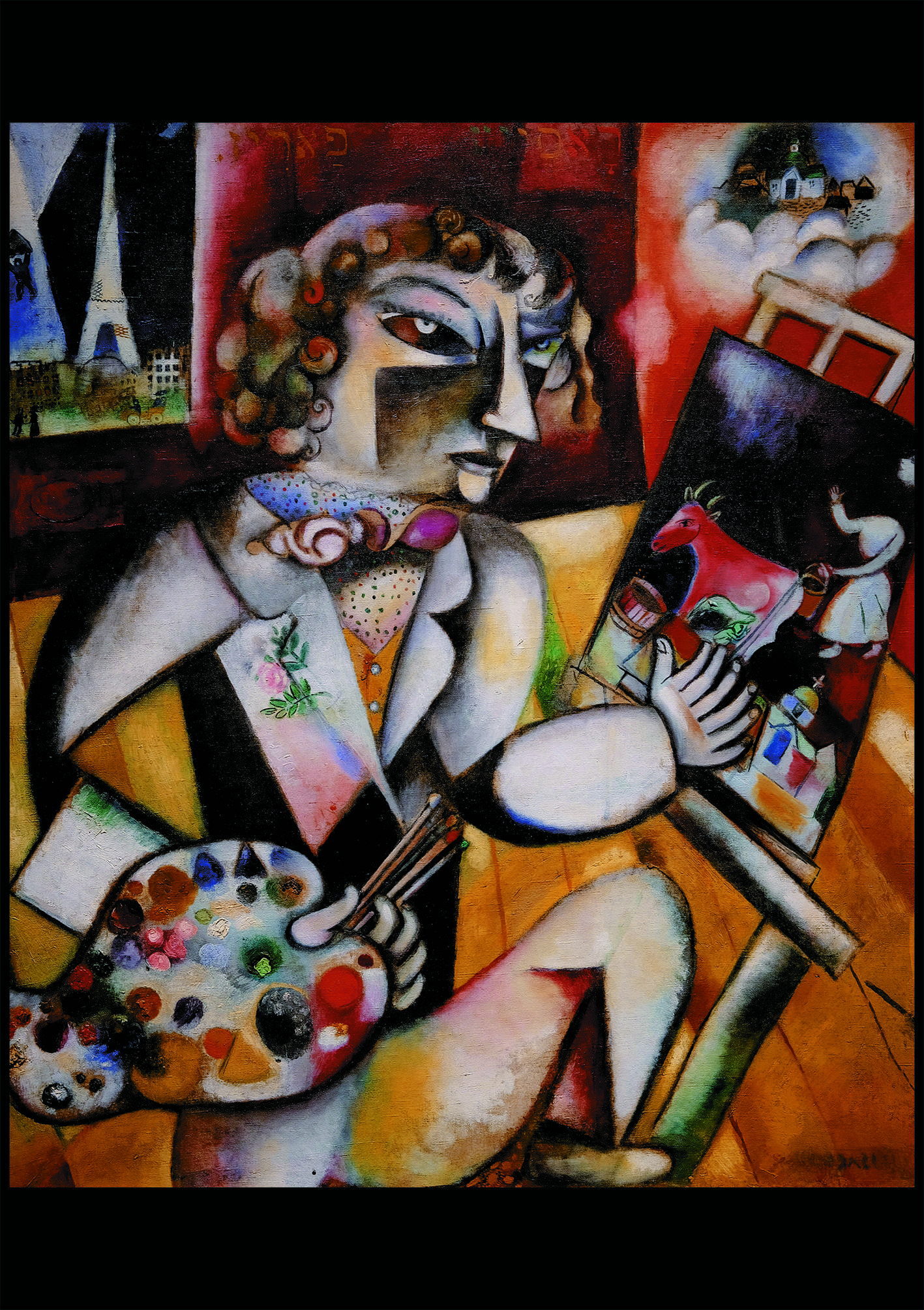 Piatnik 5496 Marc Chagall Selbstporträt mit sieben Fingern 1000 Teile Puzzle