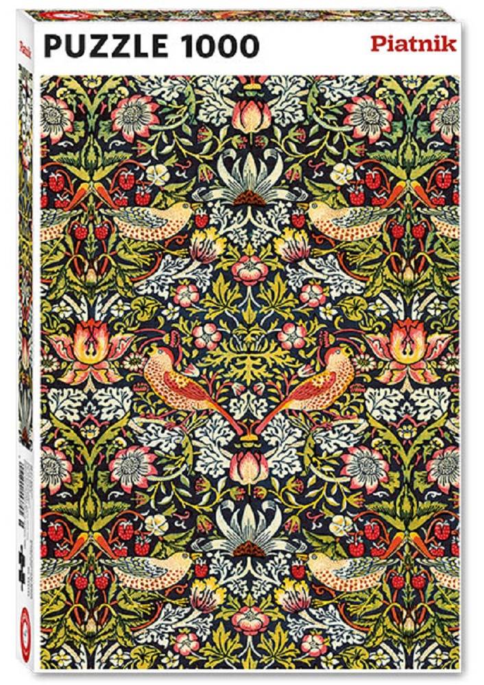 Piatnik 553745 William Morris Erdbeerdieb 1000 Teile Puzzle