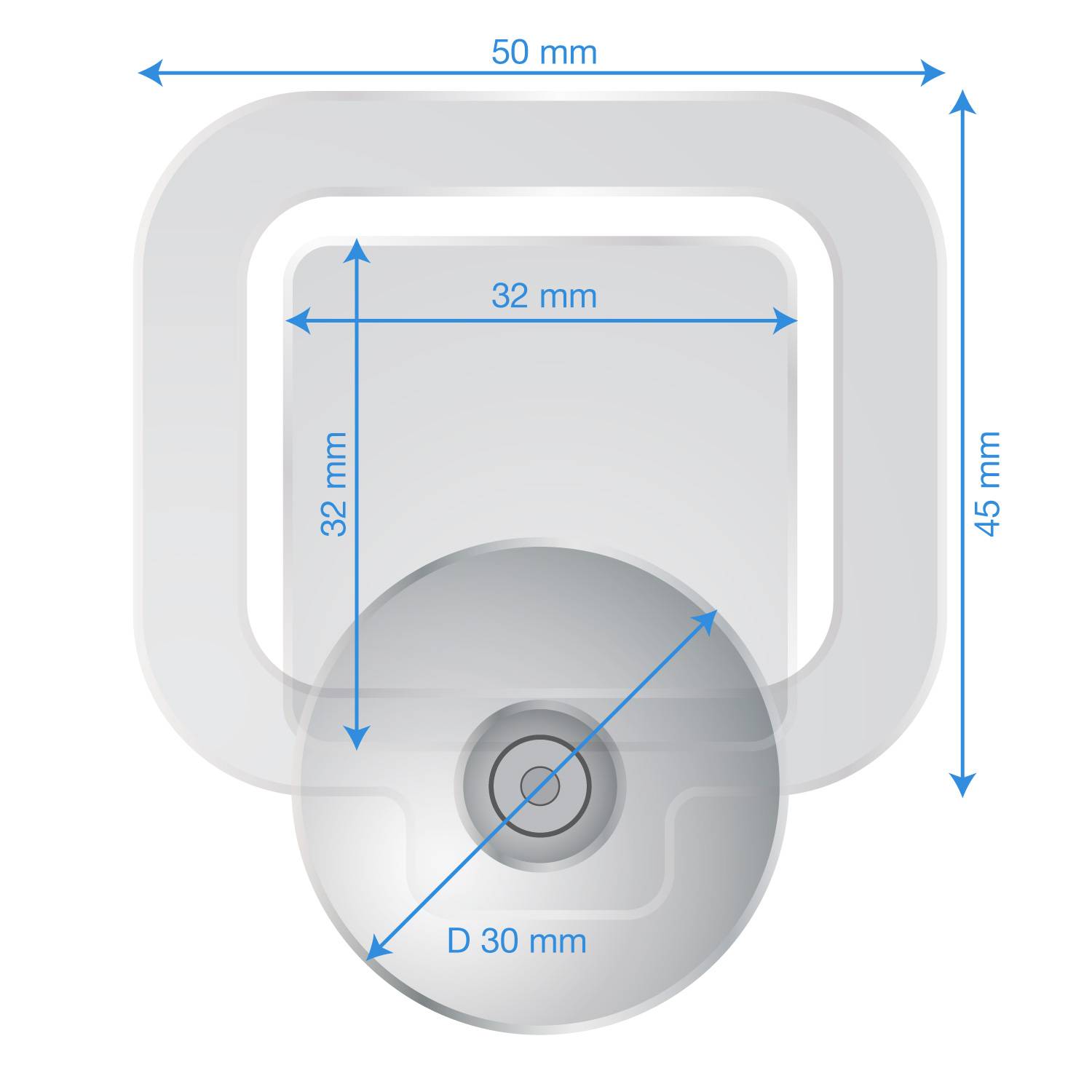 Wicked Chili 2 Parkscheinhalter mit Saugnapf für Auto Windschutzscheibe Parkausweis Kartenhalter Ticket Halterung