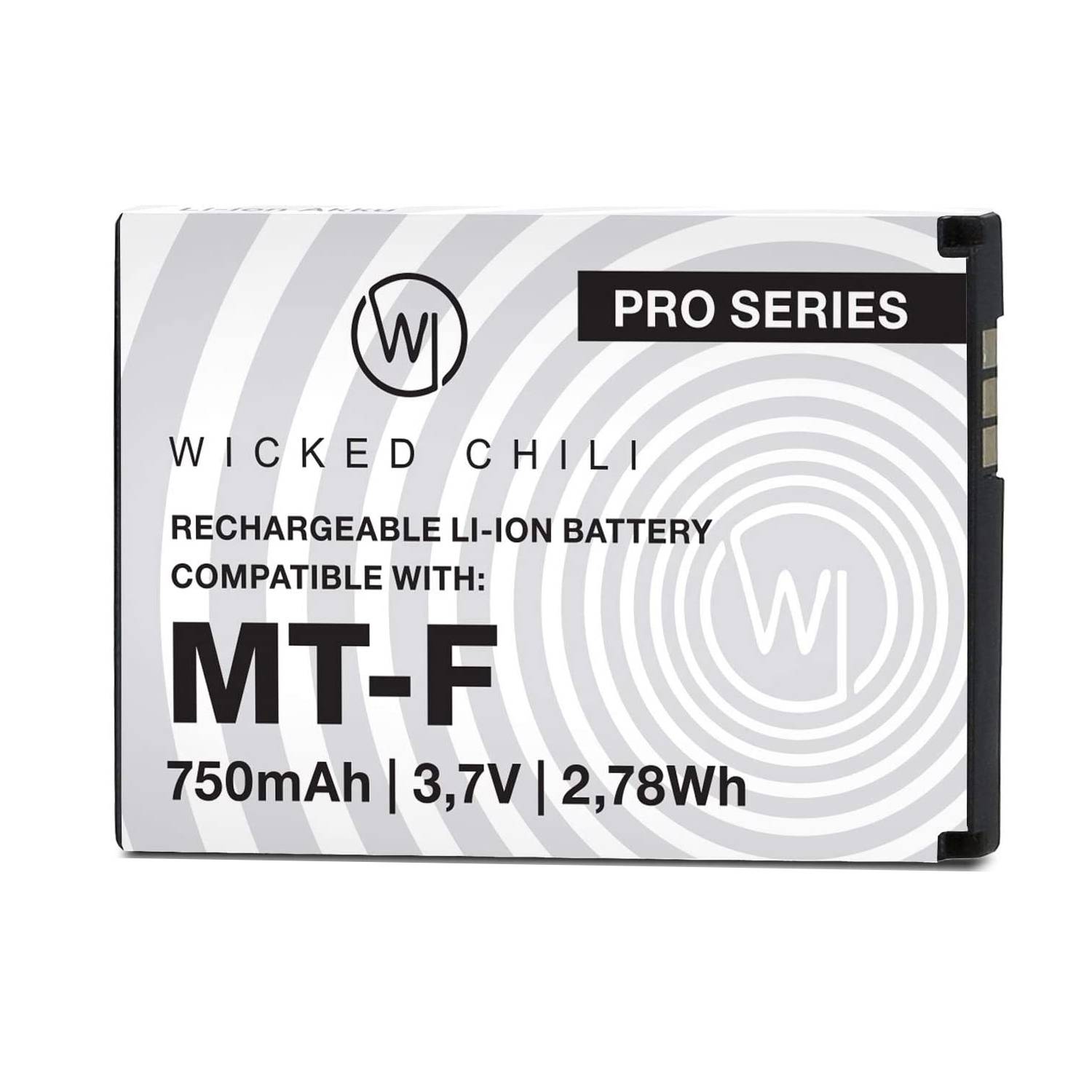 Wicked Chili Akku für AVM FRITZ!Fon C5 / C4 Ersatzakku Zusatzakku Li-Ion 750 mAh