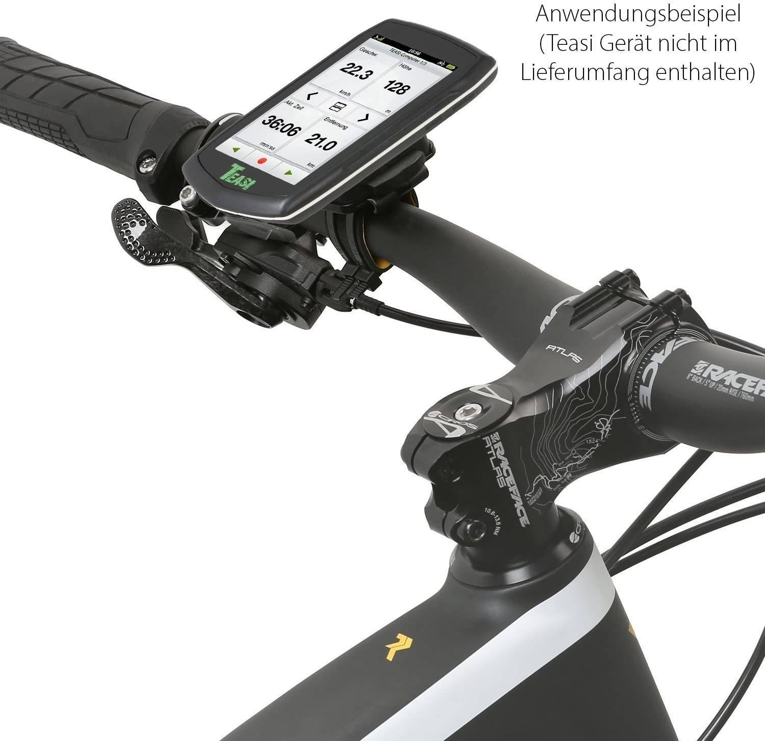 Wicked Chili Ersatz Fahrradhalterung mit 4-Krallen System für iGrip, HR,QuickFix Teasi & Hama