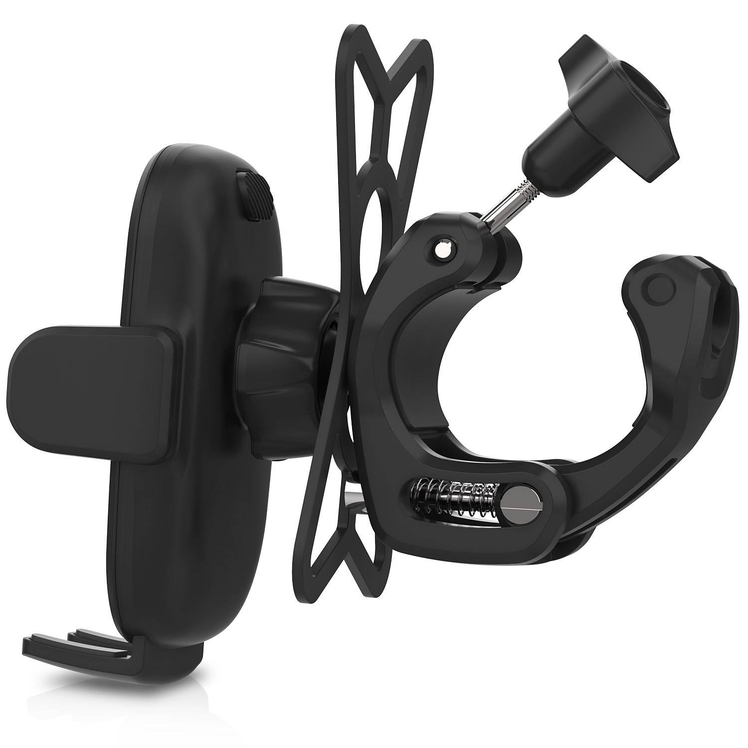 Wicked Chili Fahrrad Handy Halterung für iPhone 14 / 13 / 12 Universal Smartphone MTB E-Bike Halterung max. 6,5 Zoll