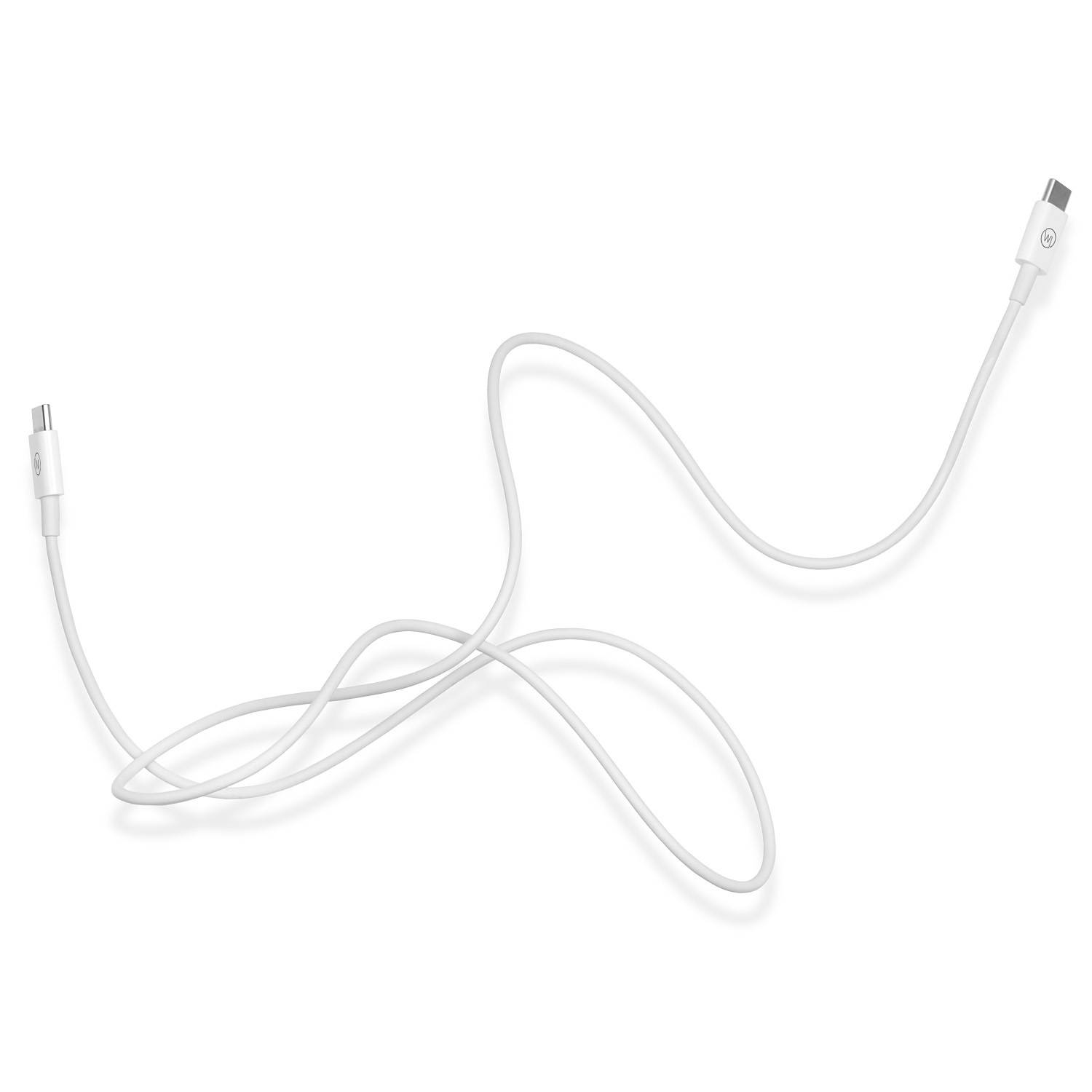 Wicked Chili 1m USB C auf C Ladekabel (3A 20V 60W) Fast Charge Kabel für iPad Pro mit USB C