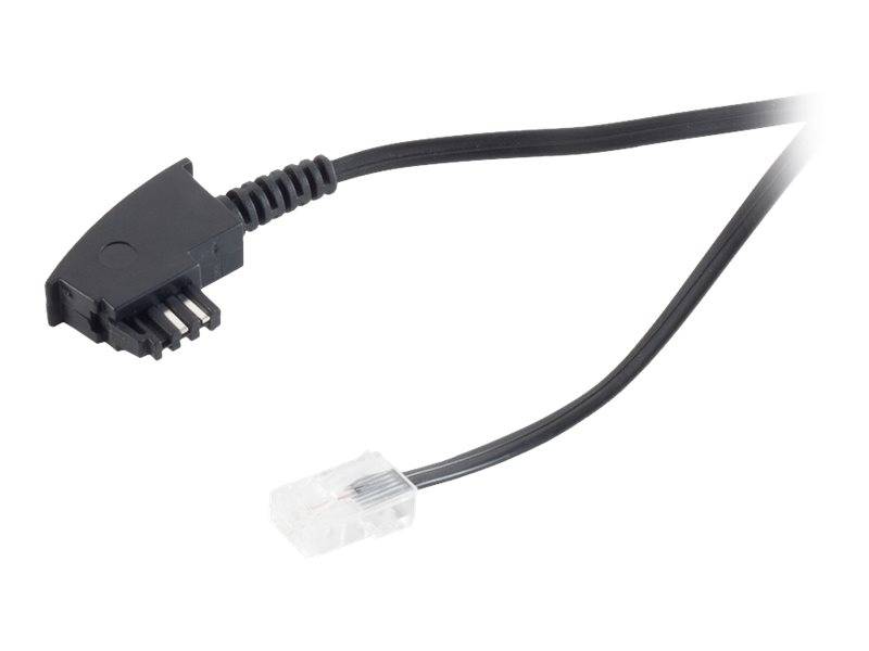 SHIVERPEAKS - S-Impuls - Telefonkabel - TAE-F (S) bis RJ-45 (M)