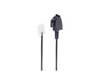 SHIVERPEAKS - S-Impuls - Telefonkabel - TAE-F (M) bis RJ-11 (6-polig)