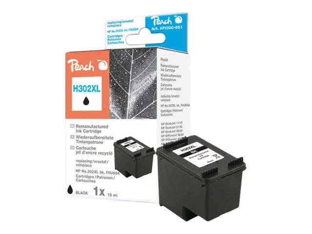 Peach 15 ml - Schwarz - kompatibel - Tintenpatrone - für Deskjet 11XX - 21XX - 3