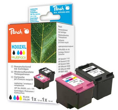 Peach Multi Pack - 2er-Pack - Schwarz, Farbe (Cyan, Magenta, Gelb)