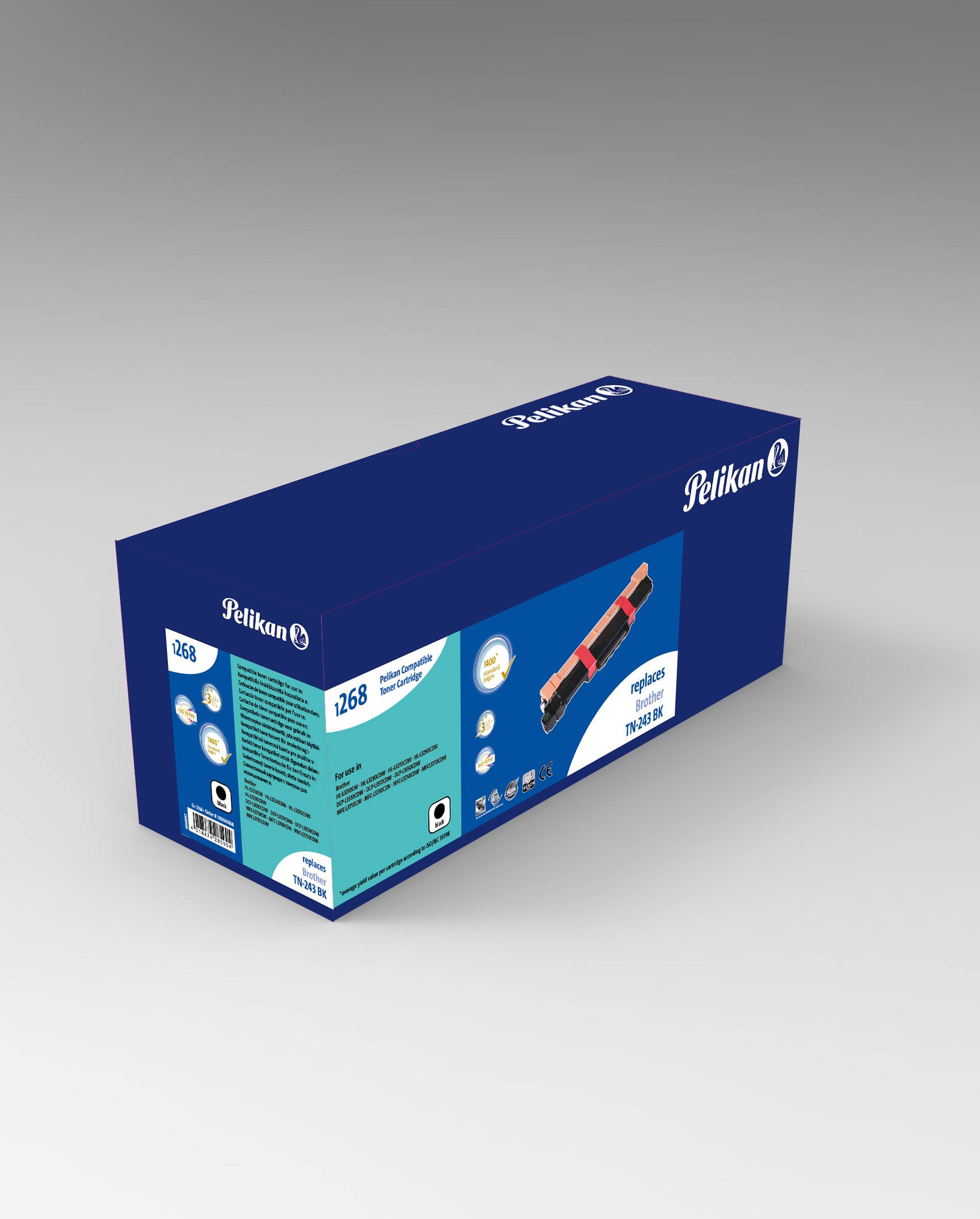 Pelikan 1031440168 - 1400 Seiten - Schwarz - 1 Stück(e) - Laser Toner replaces B