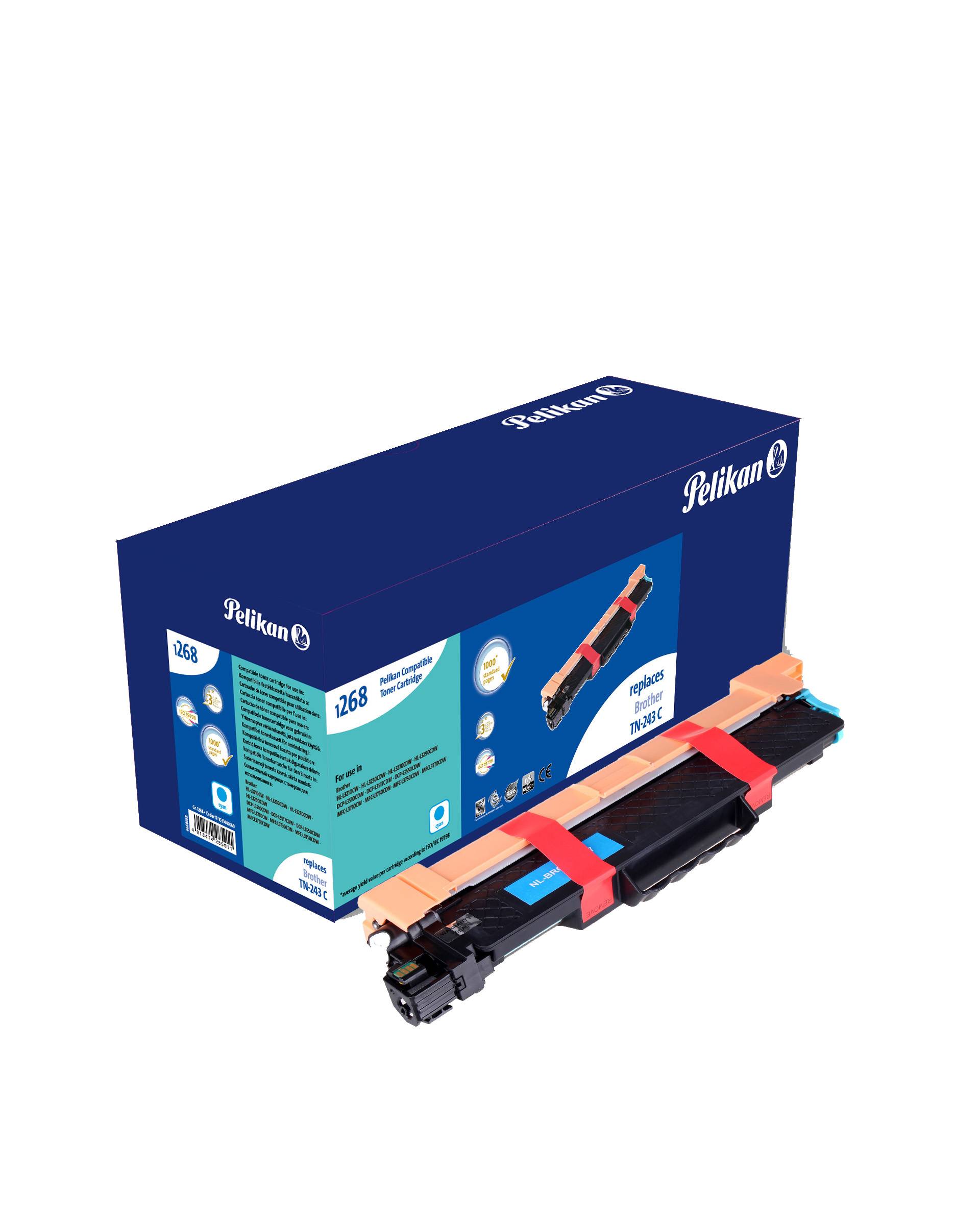 Pelikan 1031440169 - 1000 Seiten - Cyan - 1 Stück(e) - Laser Toner replaces Brot