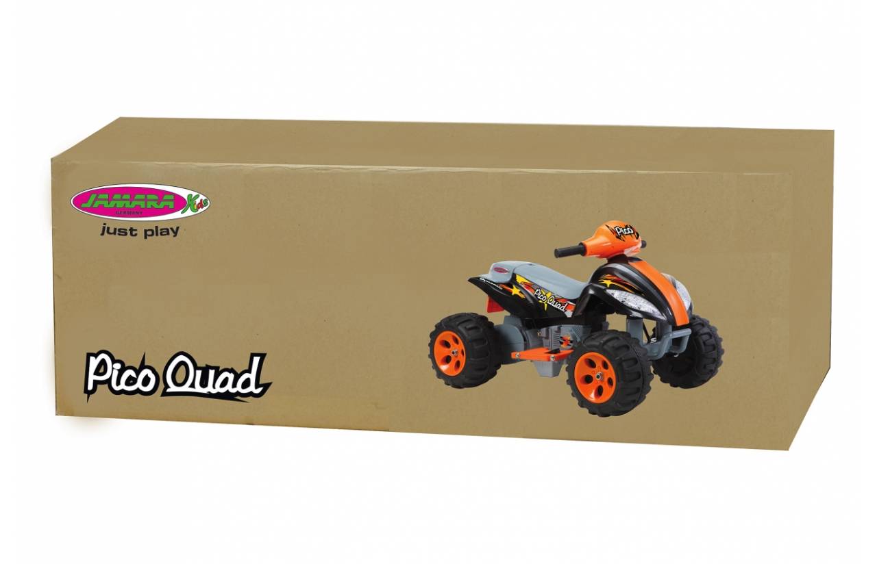 Jamara Quad Pico, 2 Jahr(e), 4 Rad/Räder, Schwarz, Orange