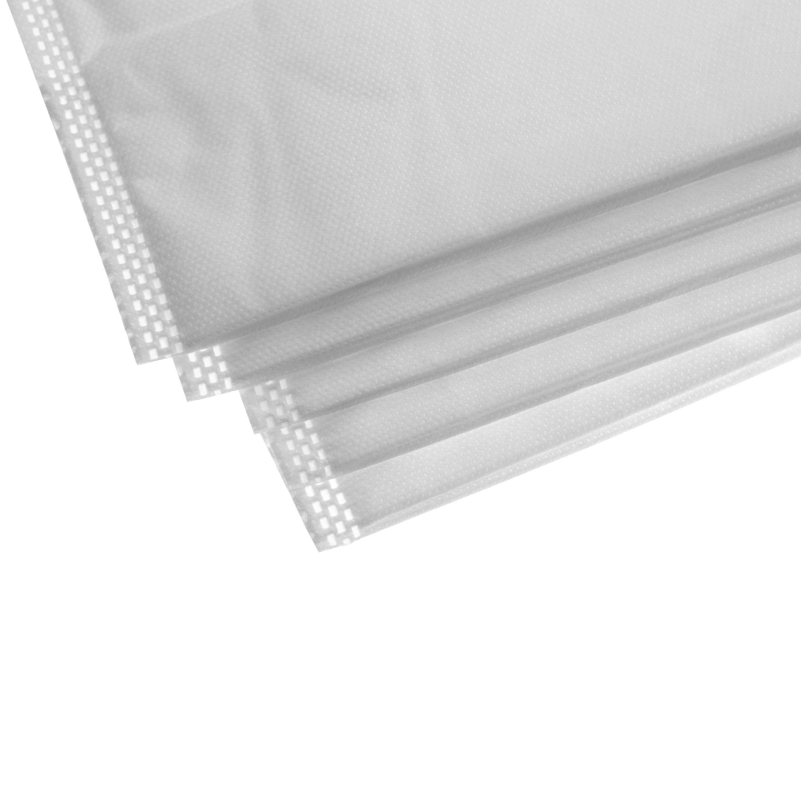 vhbw 10x Staubsaugerbeutel Ersatz für Thomas 450, 787114, 787179 für Staubsauger - Mikrovlies, 34,2cm x 90,1cm, Weiß
