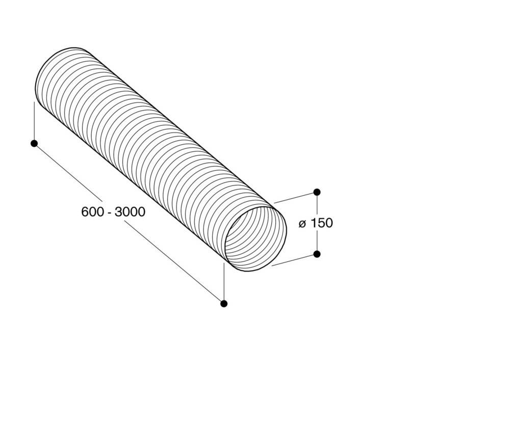 Bosch MDA Aluflex-Rohr DZZ1XX1X1