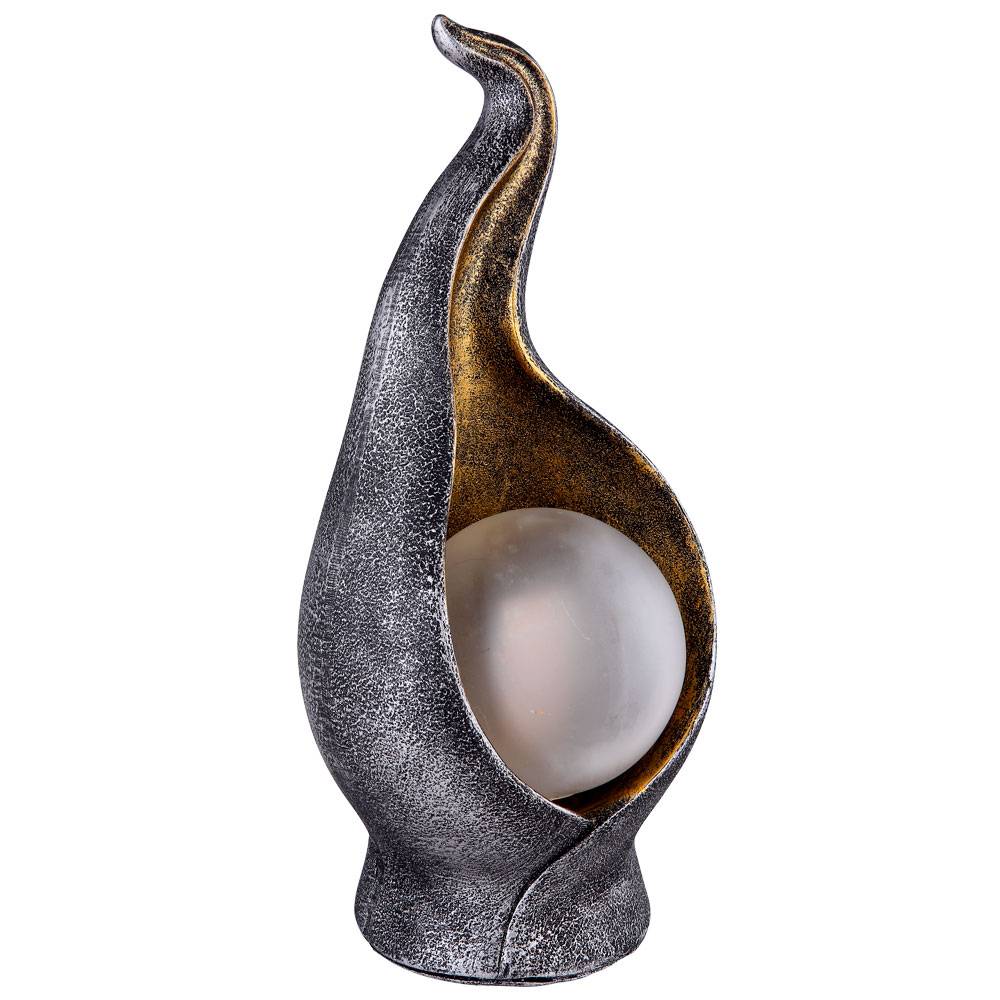 Solarleuchte Solarlampe Außenleuchte Gartenleuchte Außenlampe Eingangsbereich, IP44 Spritzwasserfest Flammenoptik silber gold, 36x LED 0,06W warmwei