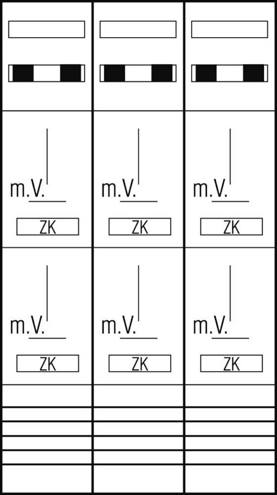 ABN Zählerplatz Z39660