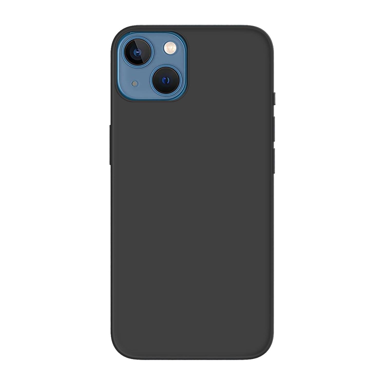 cofi1453® Soft Case Jelly kompatibel mit Schutzhülle Handyhülle Case Bumper in iPhone 13 Pro Max Schwarz