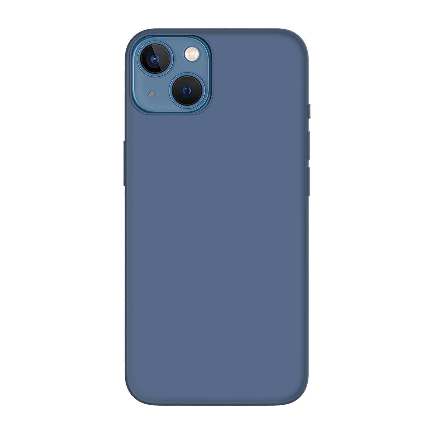 cofi1453® Soft Case Jelly kompatibel mit Schutzhülle Handyhülle Case Bumper in iPhone 13 Pro Max Blau