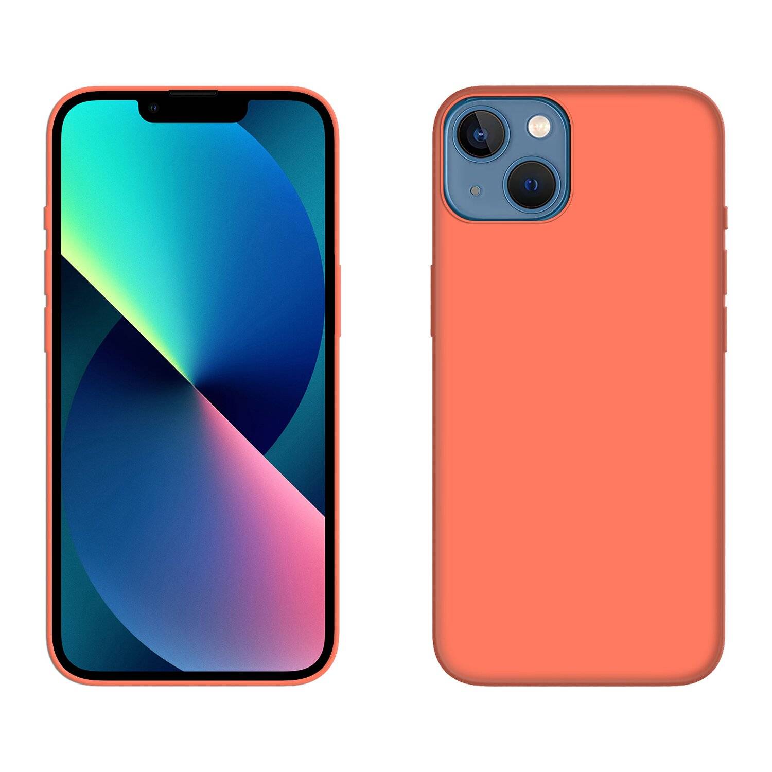 cofi1453® Soft Case Jelly kompatibel mit Schutzhülle Handyhülle Case Bumper in iPhone 13 Pro Max Pink