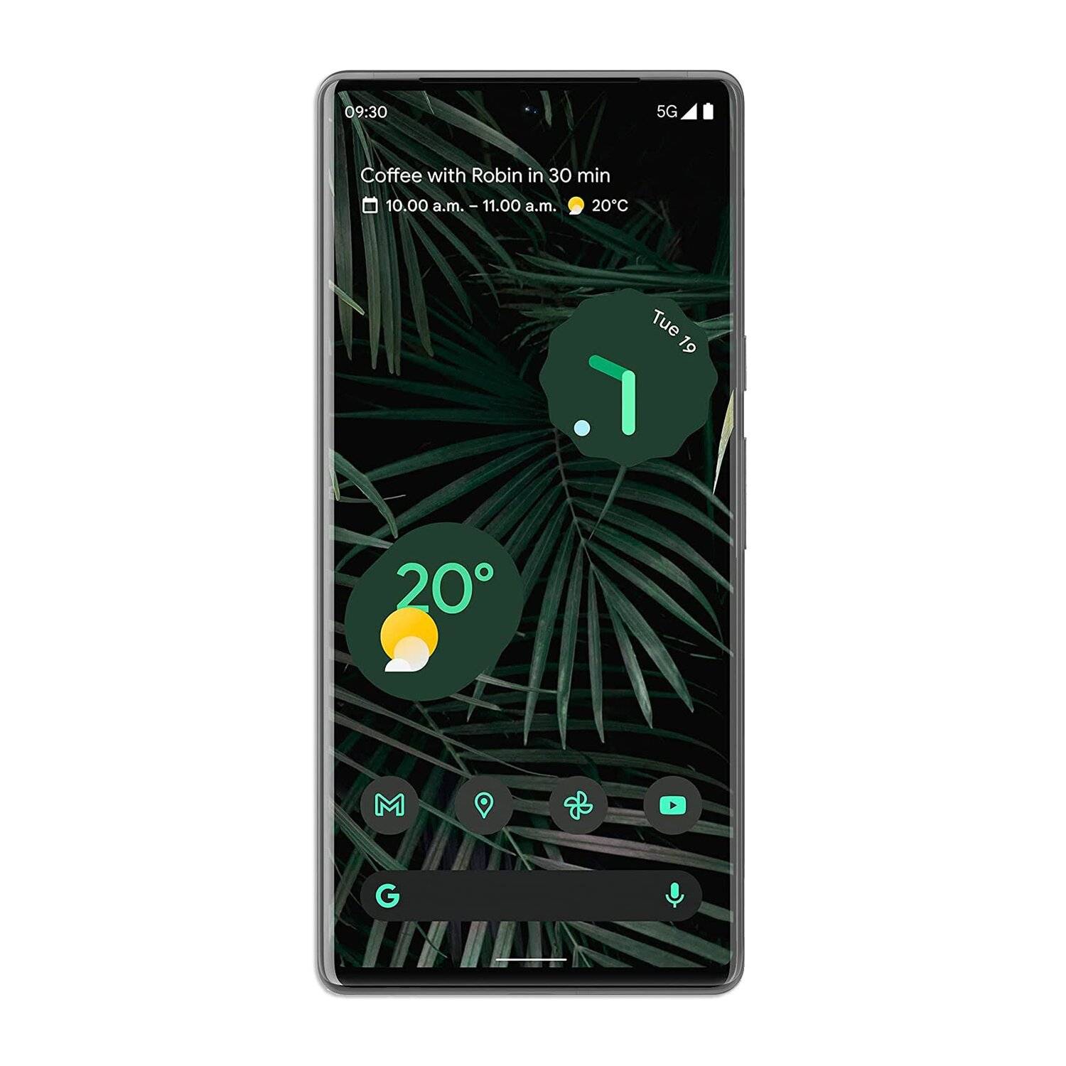cofi1453® Silikon Hülle Basic kompatibel mit Google Pixel 6 Pro Case TPU Soft Handy Cover Schutz Transparent