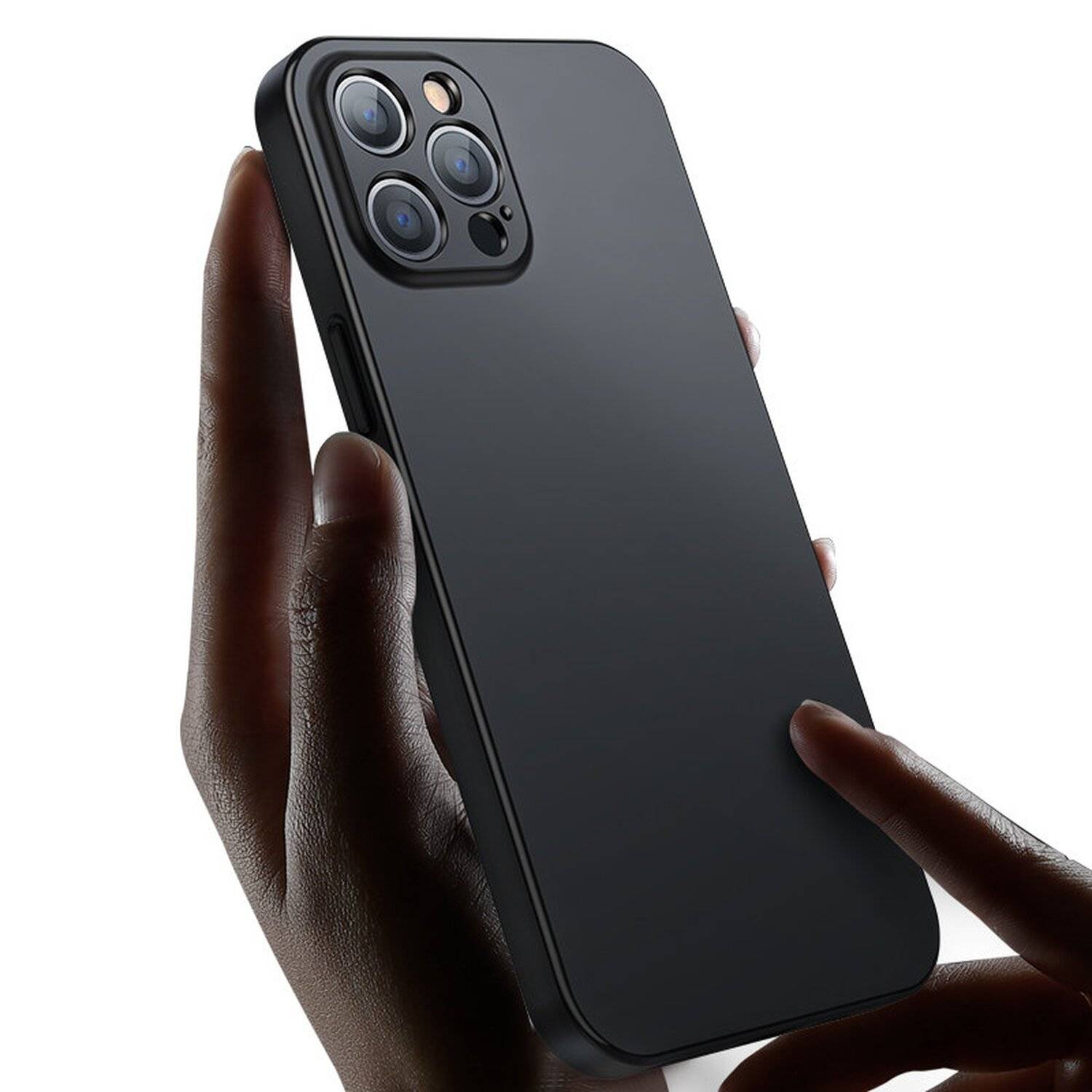 360° Full Case Cover Handy-Hülle Schutz Vorne + Rückseite + Schutzglas Displayschutz für iPhone 13 Pro Max Blau