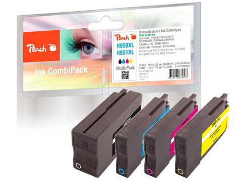 Peach Spar Pack - 4er-Pack - XL-Kapazität - Schwarz, Gelb, Cyan, Magenta - kompa