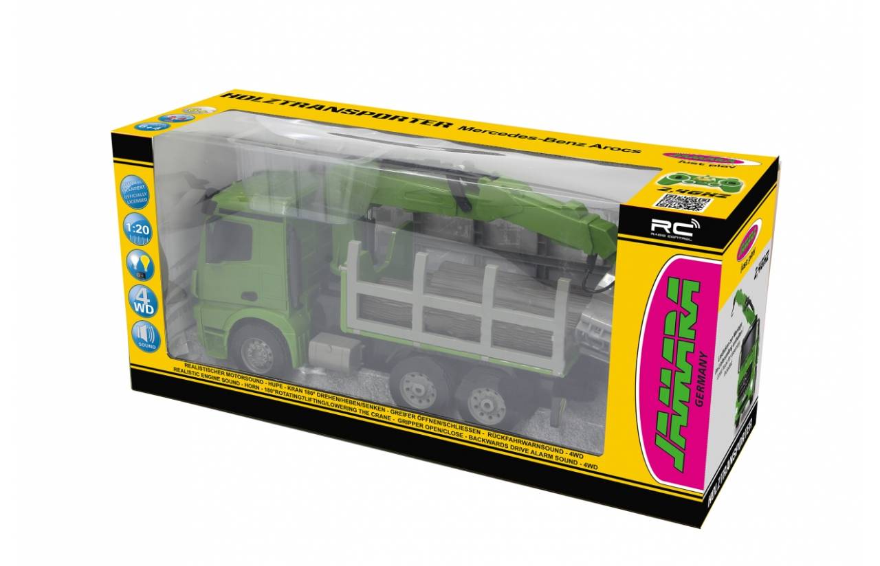 Jamara Container LKW, 1:20, 6 Jahr(e), 2400 mAh, 1,29 kg