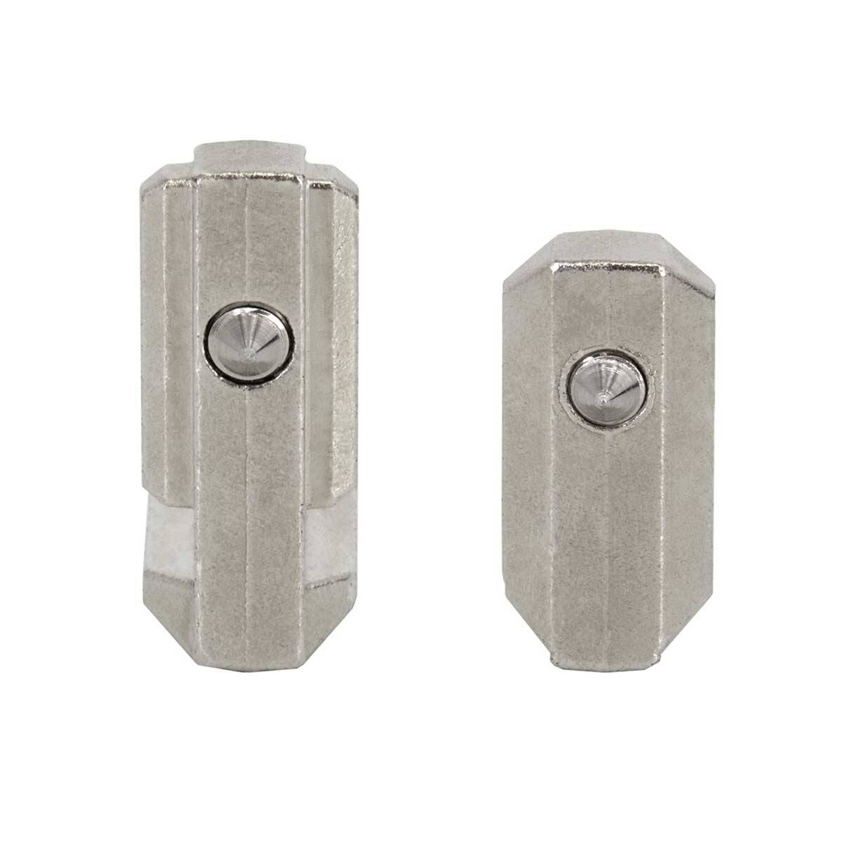 SCHMIDT systemprofile 10x Innenverbinder Nut 8 Aluminium-Druckguss Innenwinkel 90° Winkel Profil-Verbinder, Aluprofil Zubehör