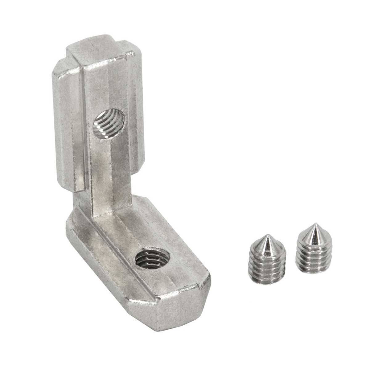 SCHMIDT systemprofile 10x Innenverbinder Nut 8 Aluminium-Druckguss Innenwinkel 90° Winkel Profil-Verbinder, Aluprofil Zubehör